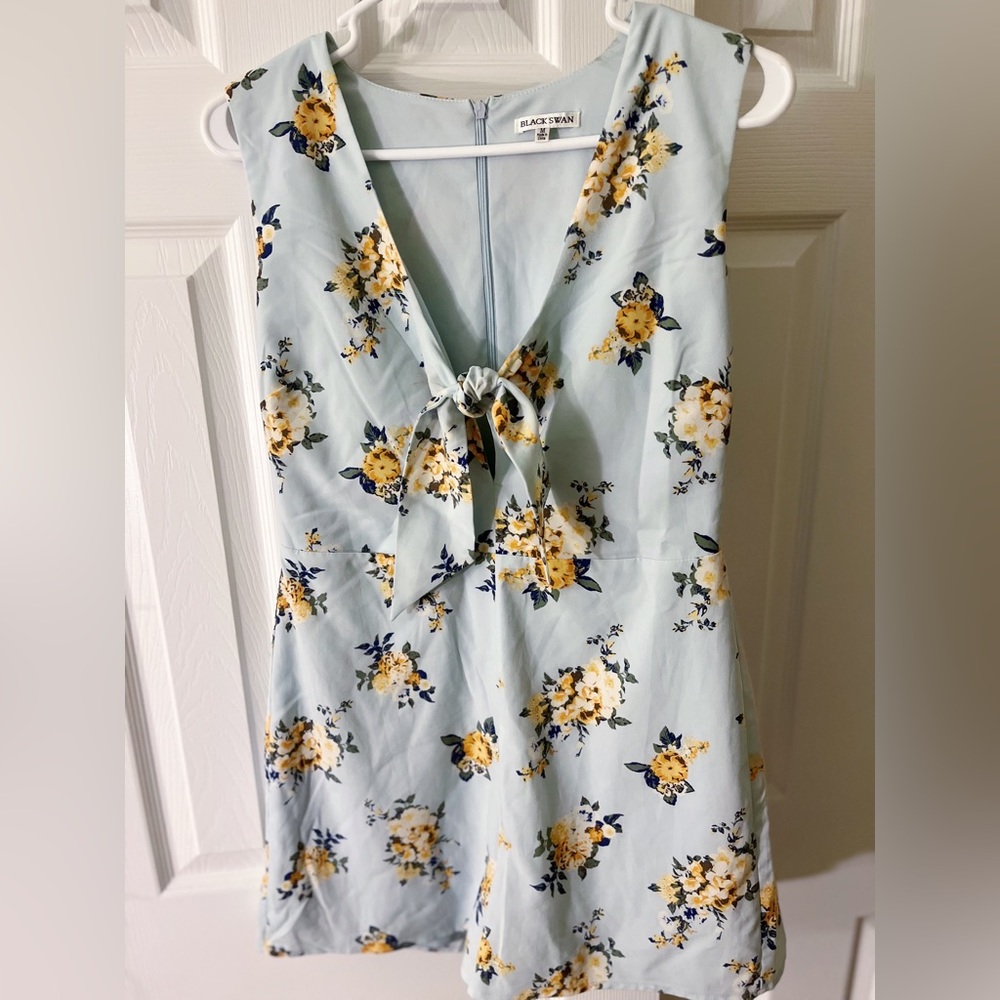 Powder Blue Romper
